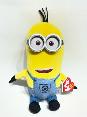 7” Ty Despicable Me 3 Minion Tim Plush Like New With Hang Tag